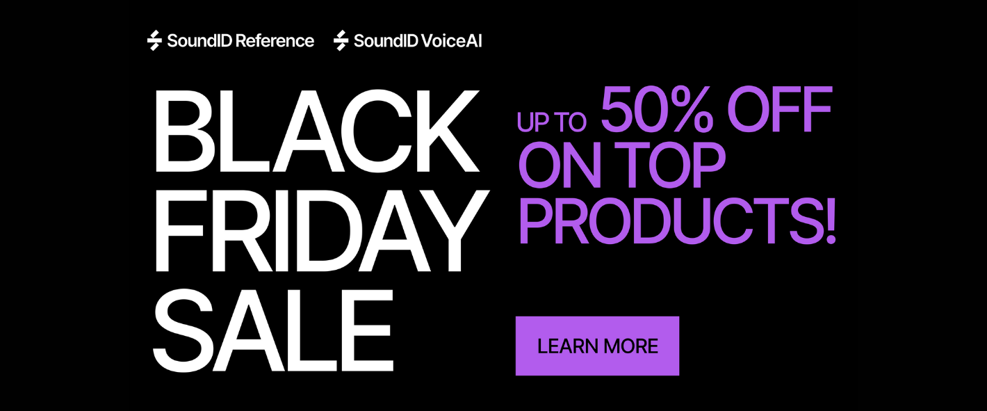 Sonarworks Black Friday Sale