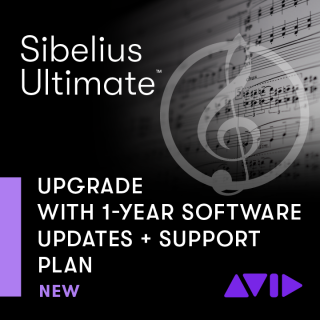 Sibelius Ultimate 1-Year Software Updates+Support