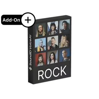 Sonarworks SoundID VoiceAI Rock Voices Expansion Pack