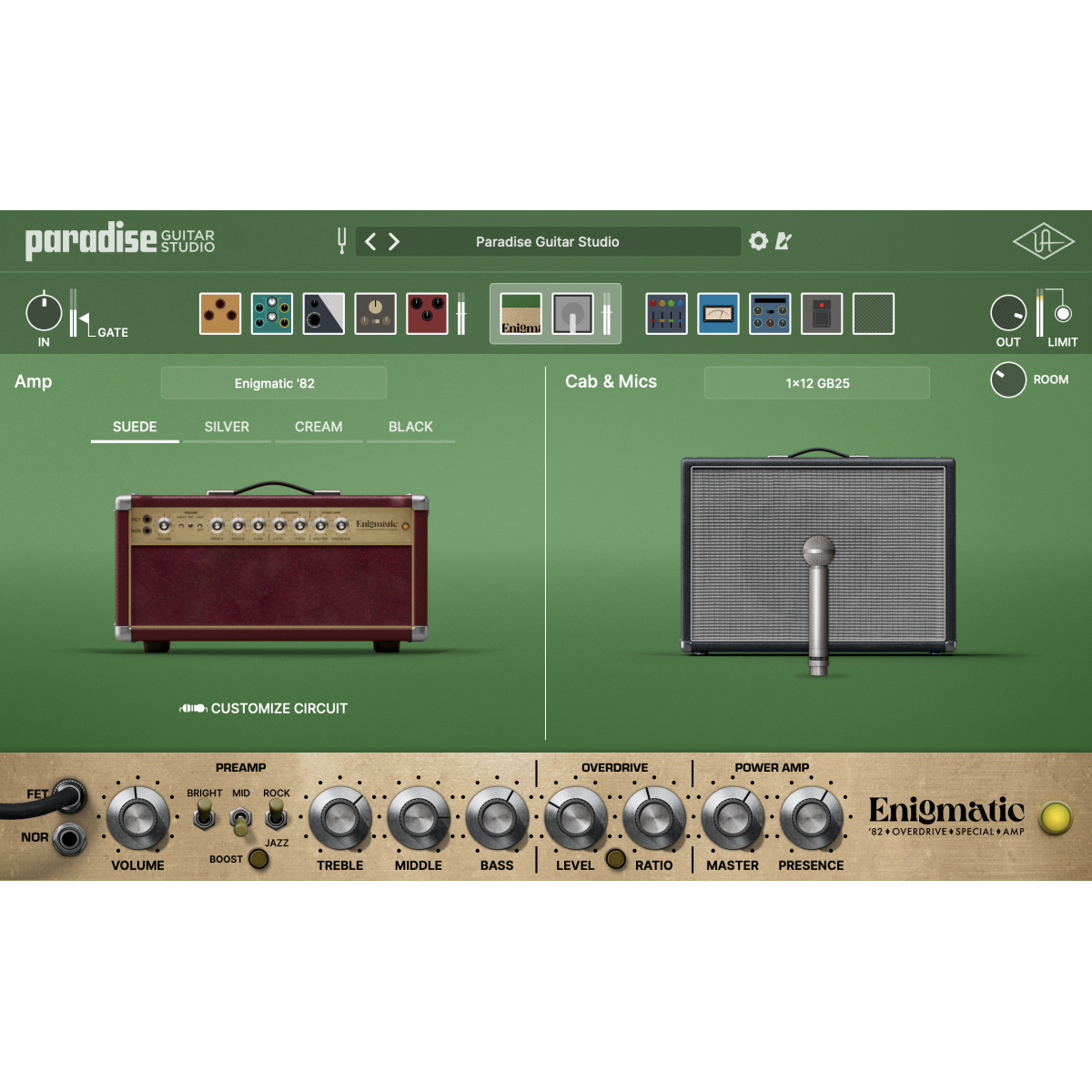 UAD Paradise Guitar Studio - Professional Audio, € 99,00