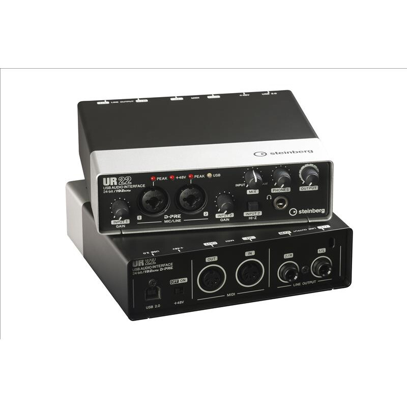 STEINBERG UR22 MkII USB MIDI/Audio-Interface inkl. Software