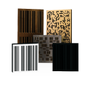 GIK Acoustics 6A Amplitude™ Line Panel Diffusor / Absorber - Rectangle
