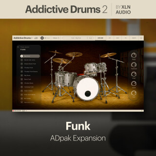 Addictive Drums 2: Funk ADpak