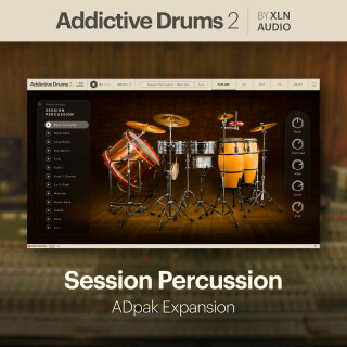 XLN Audio AD2: Session Percussion