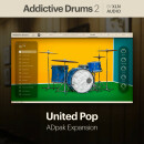 Addictive Drums 2: United Pop ADpak