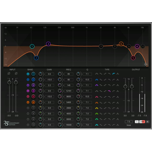 Waves Q10 Equalizer