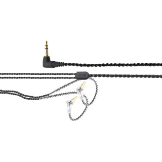 CTM IEM-Ersatzkabel 50" Schwarz 2-Pin-Stecker