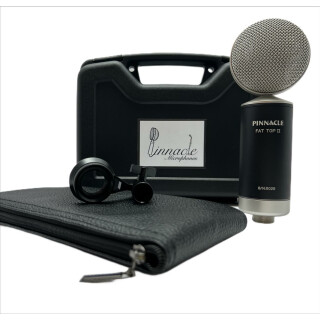 Pinnacle Microphones Fat Top II Black w/Lundahl