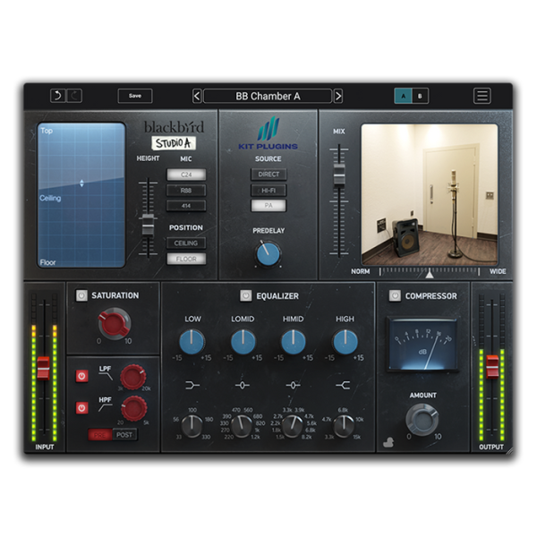 Kit Plugins BB Chamber A Reverb