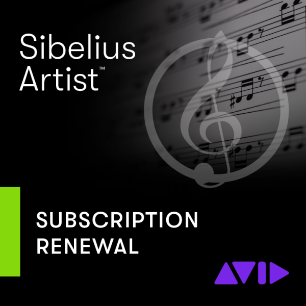 Sibelius Artist 1Y Subscription RENEW