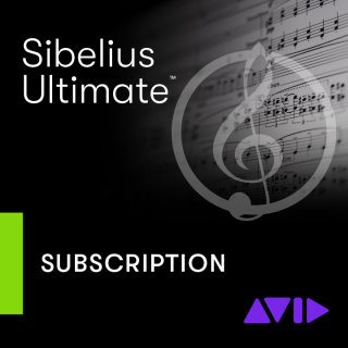 Sibelius Ultimate 1Y Subscription NEW