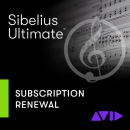 Sibelius Ultimate 1Y Subscription RENEW