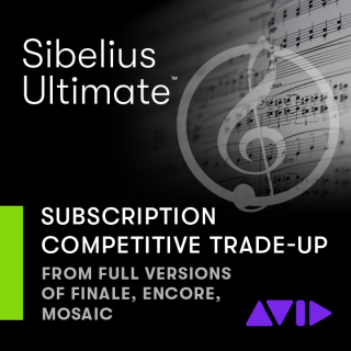 Sibelius Ultimate 1Y Subscription TRADE-UP