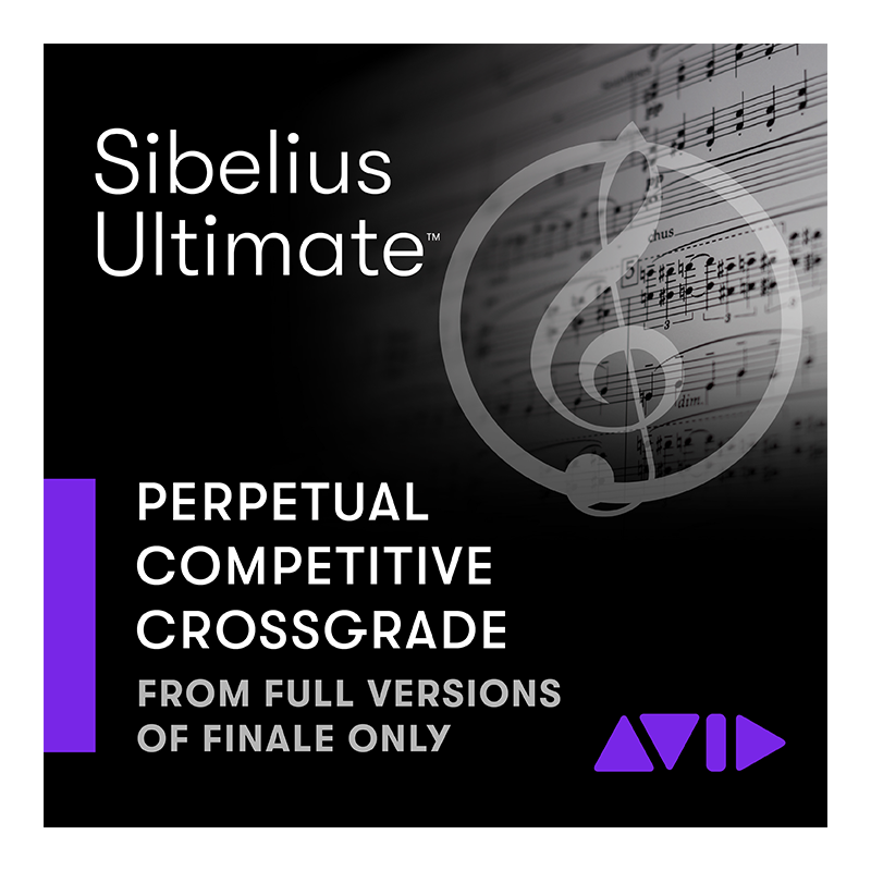 Sibelius Ultimate Perpetual Competitive Crossgrade