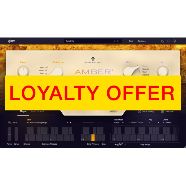 UJAM AMBER 2 Loyalty Offer