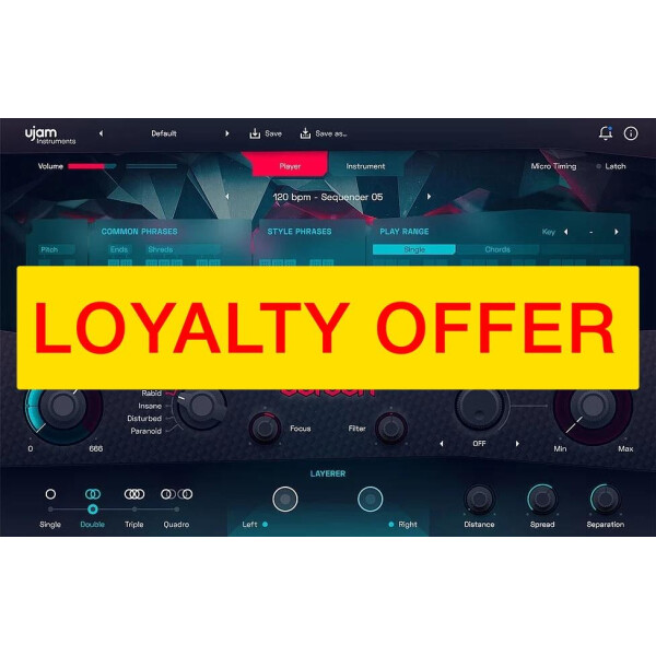 UJAM CARBON Loyalty Offer