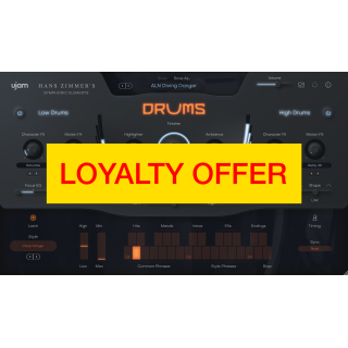 UJAM DRUMS Loyalty Offer