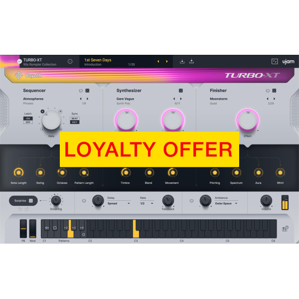 UJAM TURBO-XT Loyalty Offer